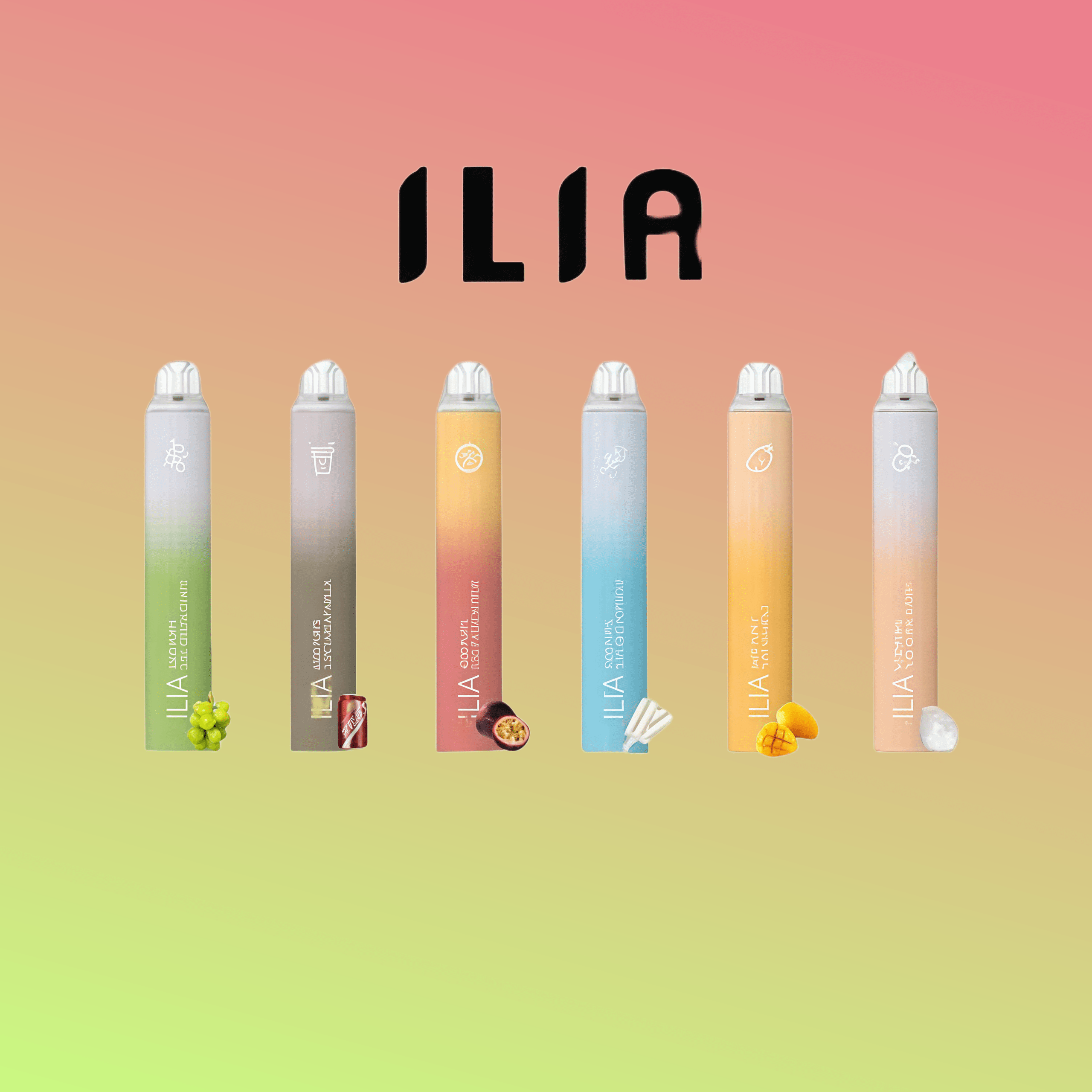 ILIA 哩啞 4代 6500口一次性電子煙 13ml 24種口味 0.8Ω網狀芯拋棄式霧化棒:圖片 2
