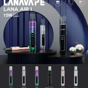LANA AIR 主機【新款上市】 6-15W功率可調 | 智能熒幕 | 通用 RELX、SP2S、LANA 一代煙彈