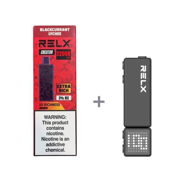 RELX 悅刻 Creator 22000口一次性電子煙 | 積木套裝 17ml油倉 800mAh電池 Type-C快充 | 12-22W可調功率:圖片 2