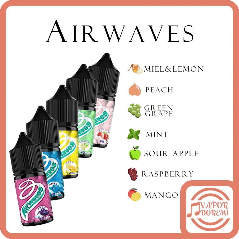 【超涼勁爽】Airwaves 口香糖系列電子煙油 30ml /35mg尼古丁鹽 | 小煙專用:圖片 2