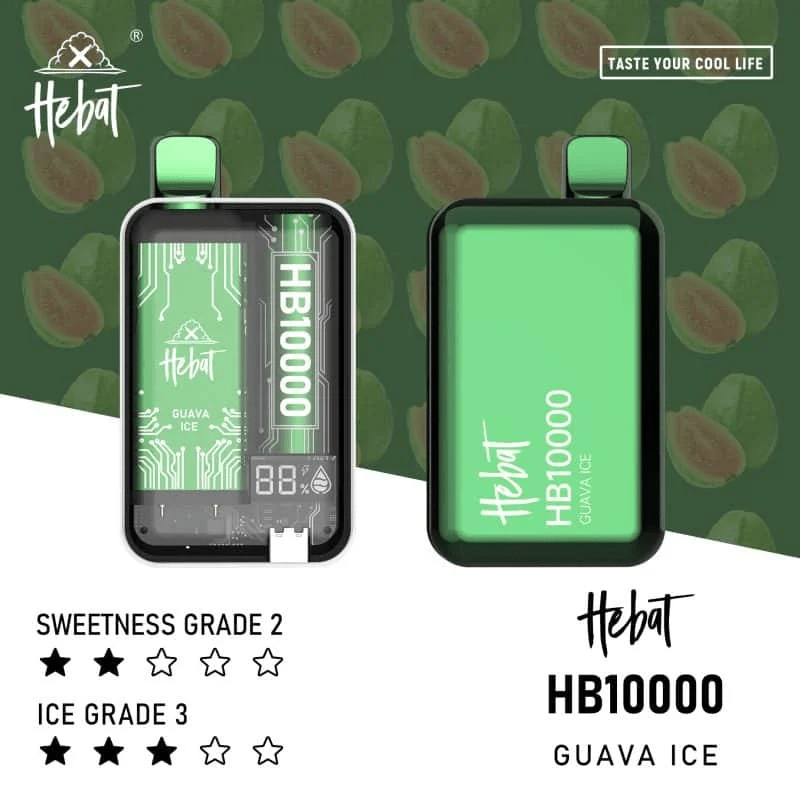 HEBAT 喜貝 拋棄式電子煙 | 10000口大容量 | 15ml 煙油 | 多種口味 | 一次性設計:圖片 5