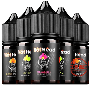 【27款口味推薦】美國原裝進口Hot Head暴脾氣電子煙煙油 | 30ml/38mg小煙油